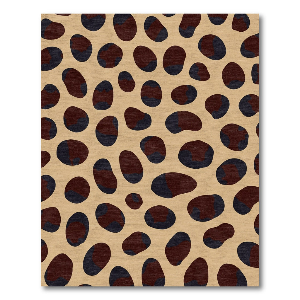 Earthy Beige Spotted Abstract Rug