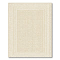Beige Dot Border Harmony Rug