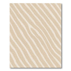Sandy Wave Diagonal Stripe Rug