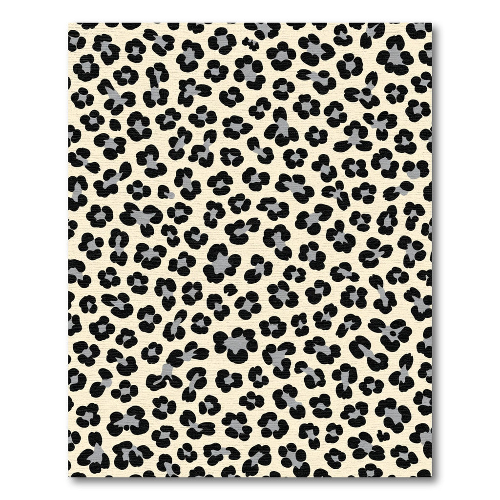 Neutral Beige Leopard Spot Rug