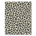 Neutral Beige Leopard Spot Rug