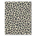 Neutral Beige Leopard Spot Rug