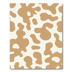 Toffee White Organic Spots Rug