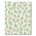 Sage Green Botanical Sprigs Rug