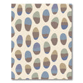 Abstract Pebbles In Neutral Tones Rug