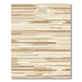 Earthy Abstract Geometric Stripe Rug