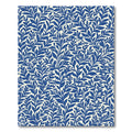 Cobalt Blue Fern Canopy Rug