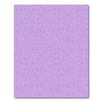 Soft Lilac Organic Leaf Pattern Rug