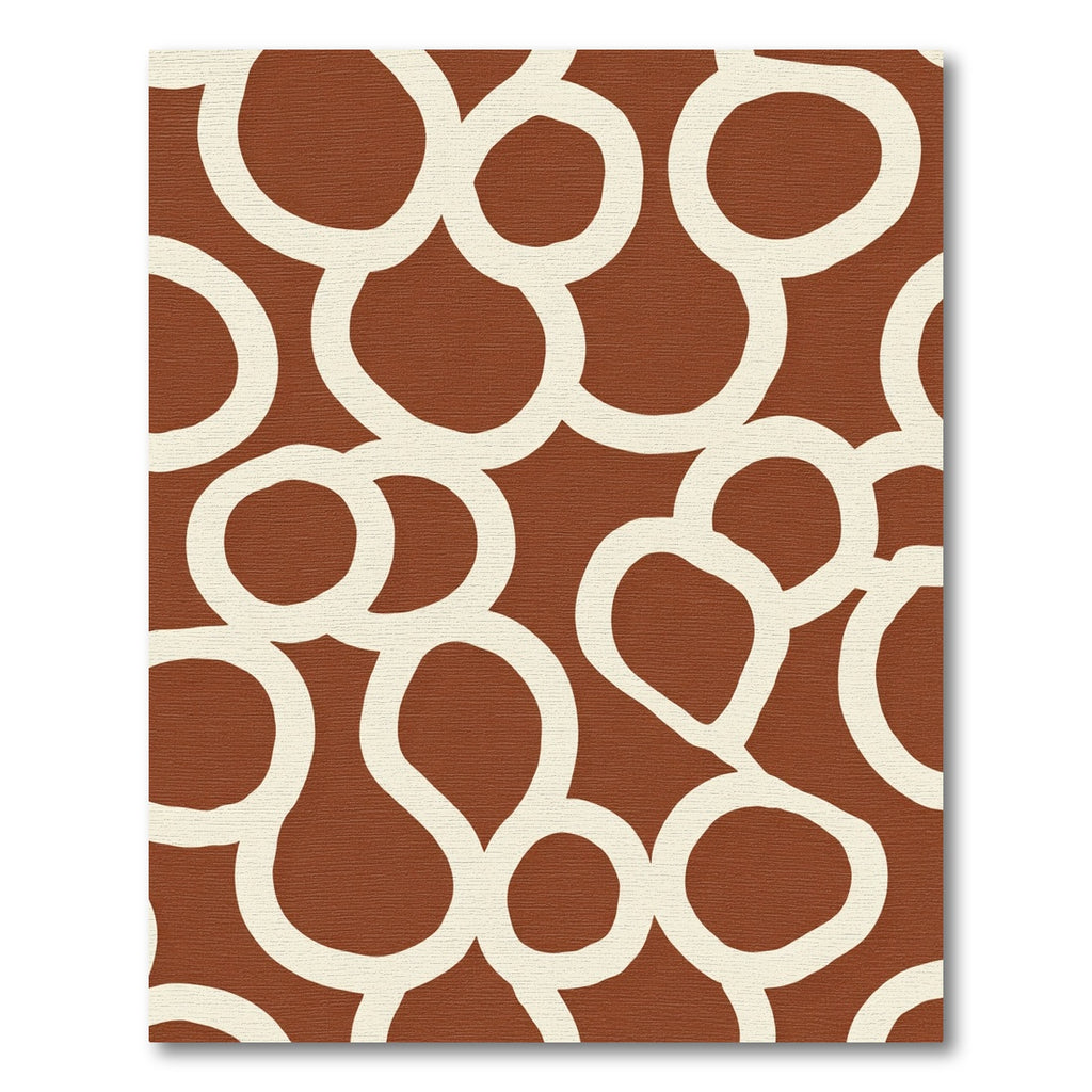Earthy Brown Organic Loop Rug