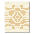 Sandy Beige Geometric Archway Rug