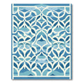 Oceanic Ivory Geometric Arch Rug