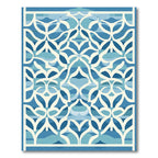 Oceanic Ivory Geometric Arch Rug