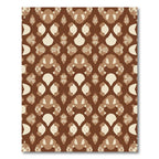 Earth Tones Ornate Architectural Lattice Rug