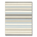Neutral Tones Horizontal Stripe Rug