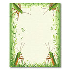 Green Grasshopper Melody Garden Border Rug