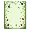 Whimsical Garden Bugs and Butterfly Rug
