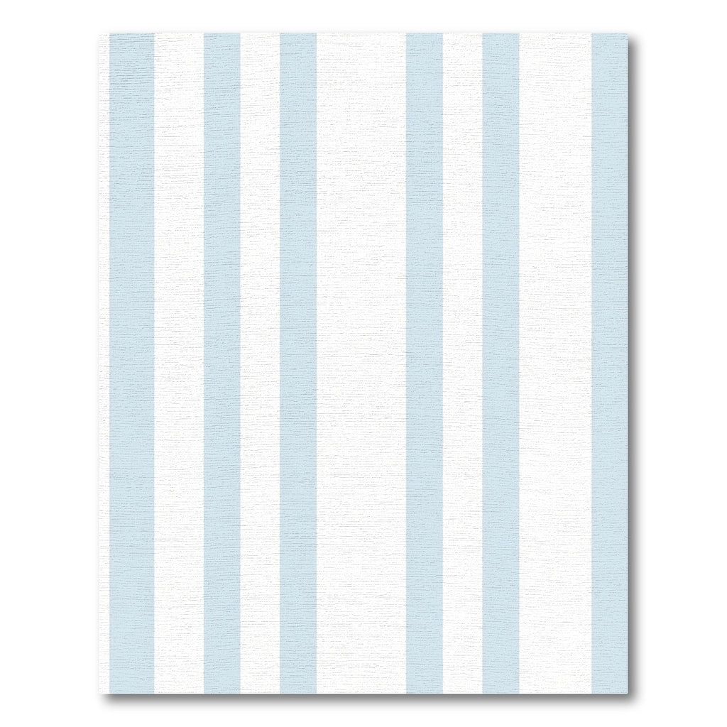 Light Blue Vertical Stripe Rug