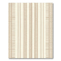 Neutral Boho Stripe Geometric Accents Rug