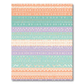 Pastel Boho Stripe Medley Rug