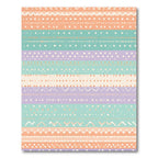Pastel Boho Stripe Medley Rug