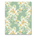 Pale Sage Botanical Floral Repeat Rug