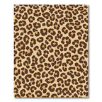 Classic Brown Leopard Spot Rug