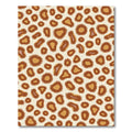Brown Leopard Spots Repeating Graphic Rug