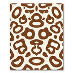 Brown Beige Organic Spot Rug