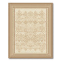 Earthy Beige Geometric All-Over Rug