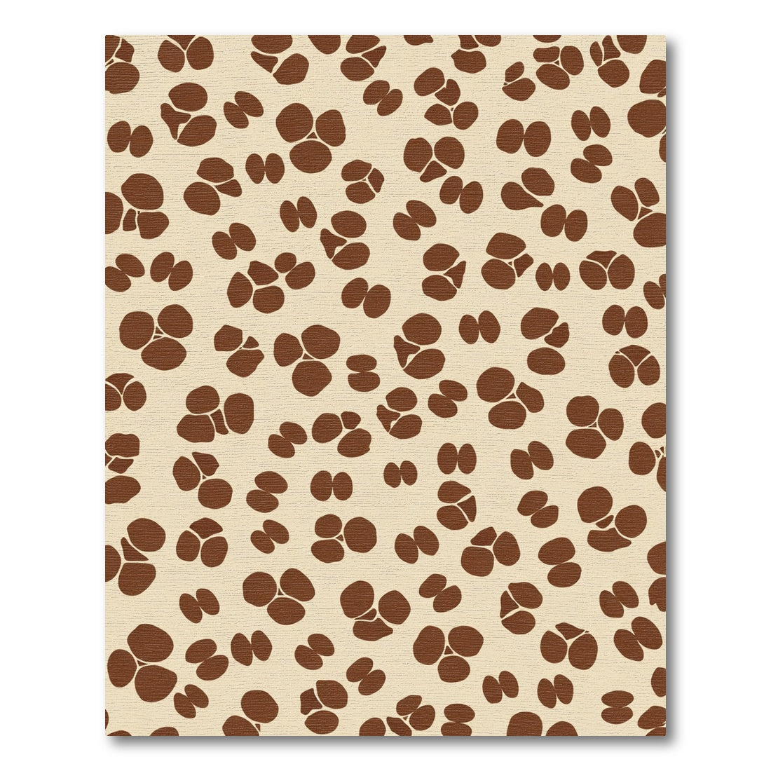 Chocolate Swirl Organic Forms Rug