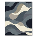 Modern Abstract Dune Waves Rug