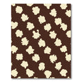 Brown Cream Animal Spot Rug