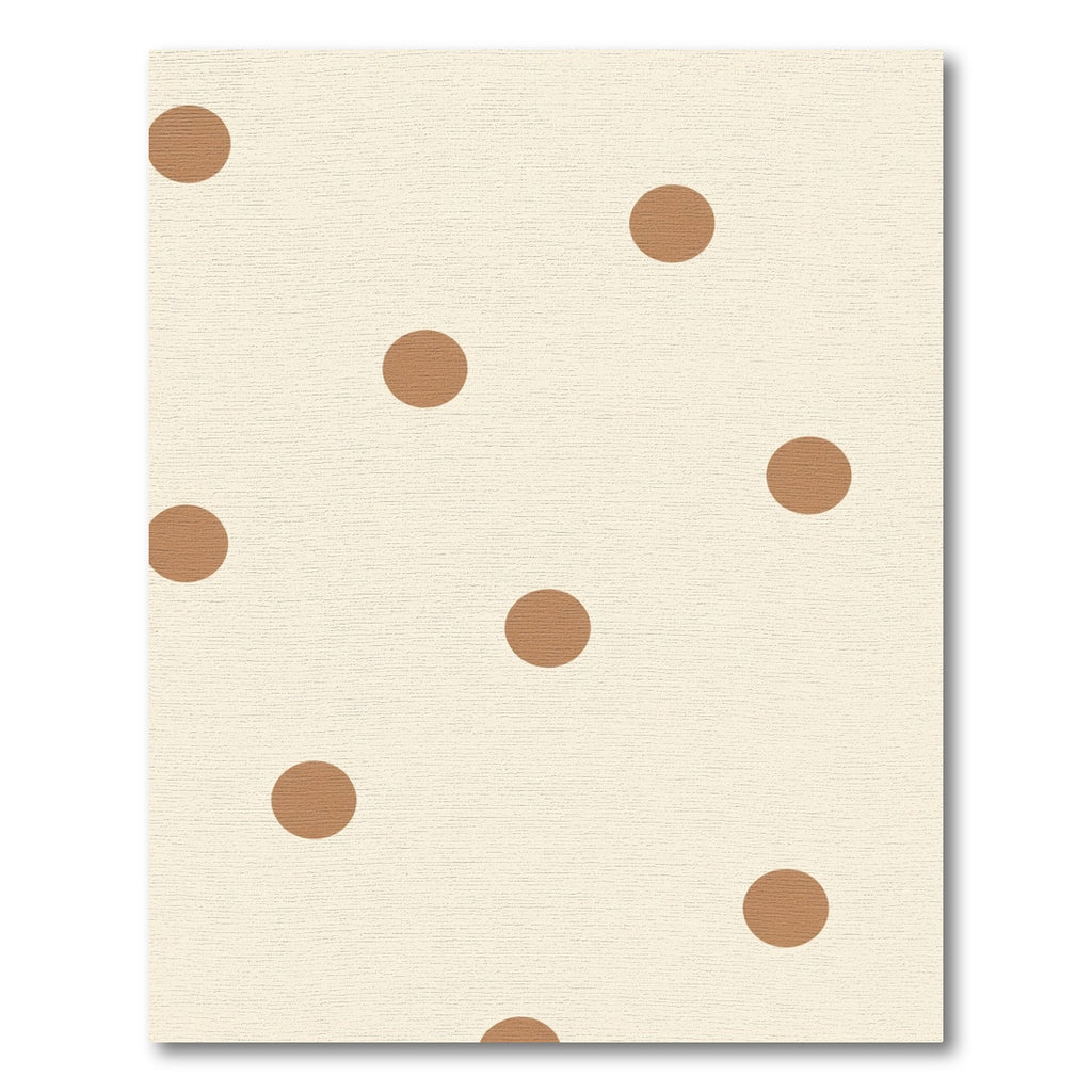 Earth Tones Polka Dot Rug