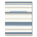 Coastal Striped Horizontal Lines Rug