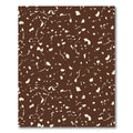 Choco Splatter Organic Texture Rug