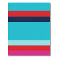 Bold Candy Stripe Abstract Rug