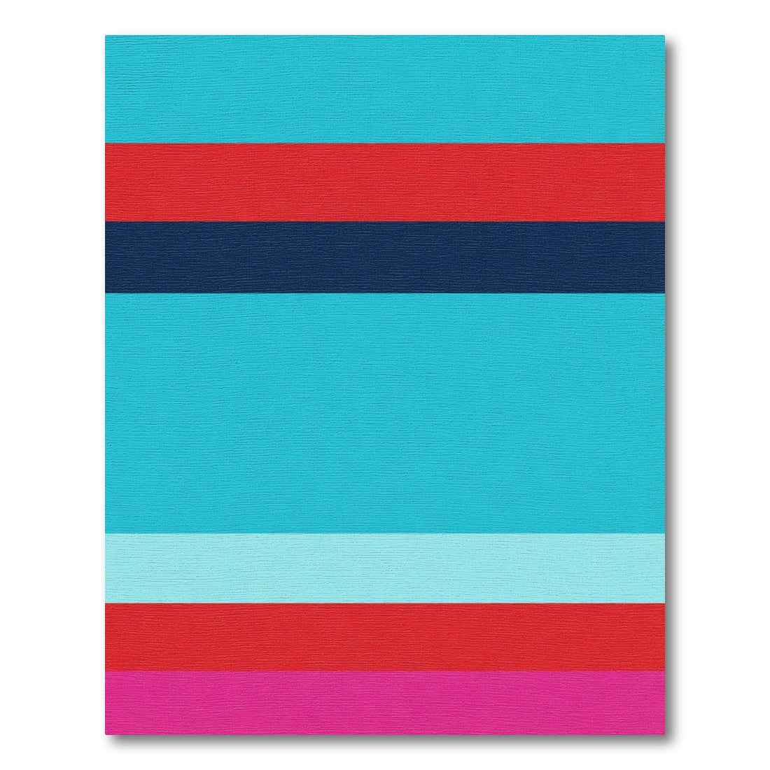 Bold Candy Stripe Abstract Rug