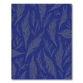 Deep Blue Feathered Whimsy Rug