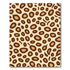 Brown Leopard Spots Seamless Pattern Rug