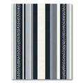 Modern Geometric Vertical Stripe Rug