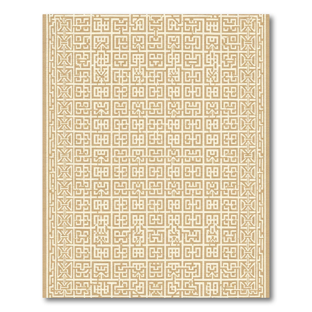 Golden Geometric Lattice Rug