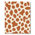 Orange Blob Spots Rug