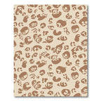 Modern Tan Cheetah Spots Rug