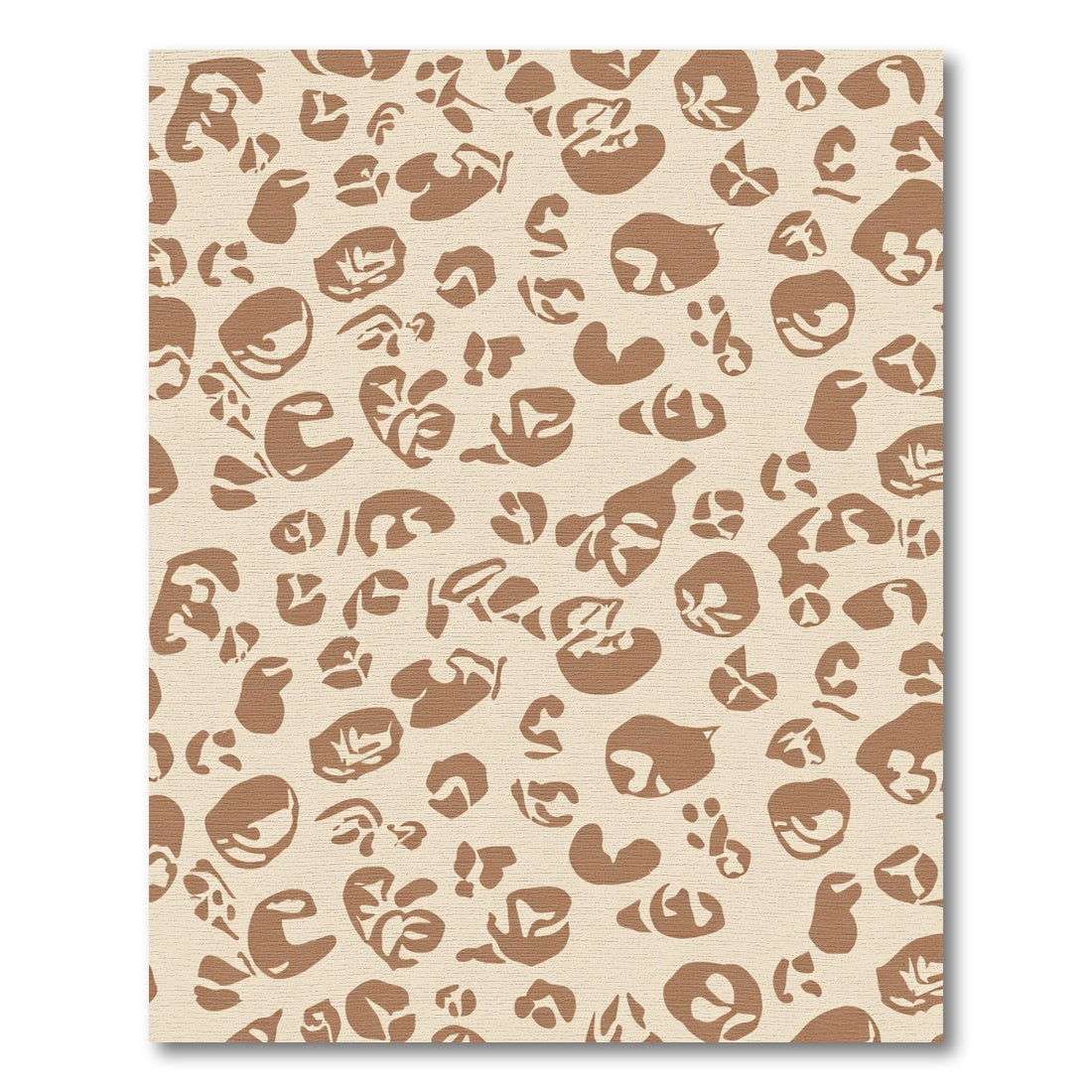 Modern Tan Cheetah Spots Rug