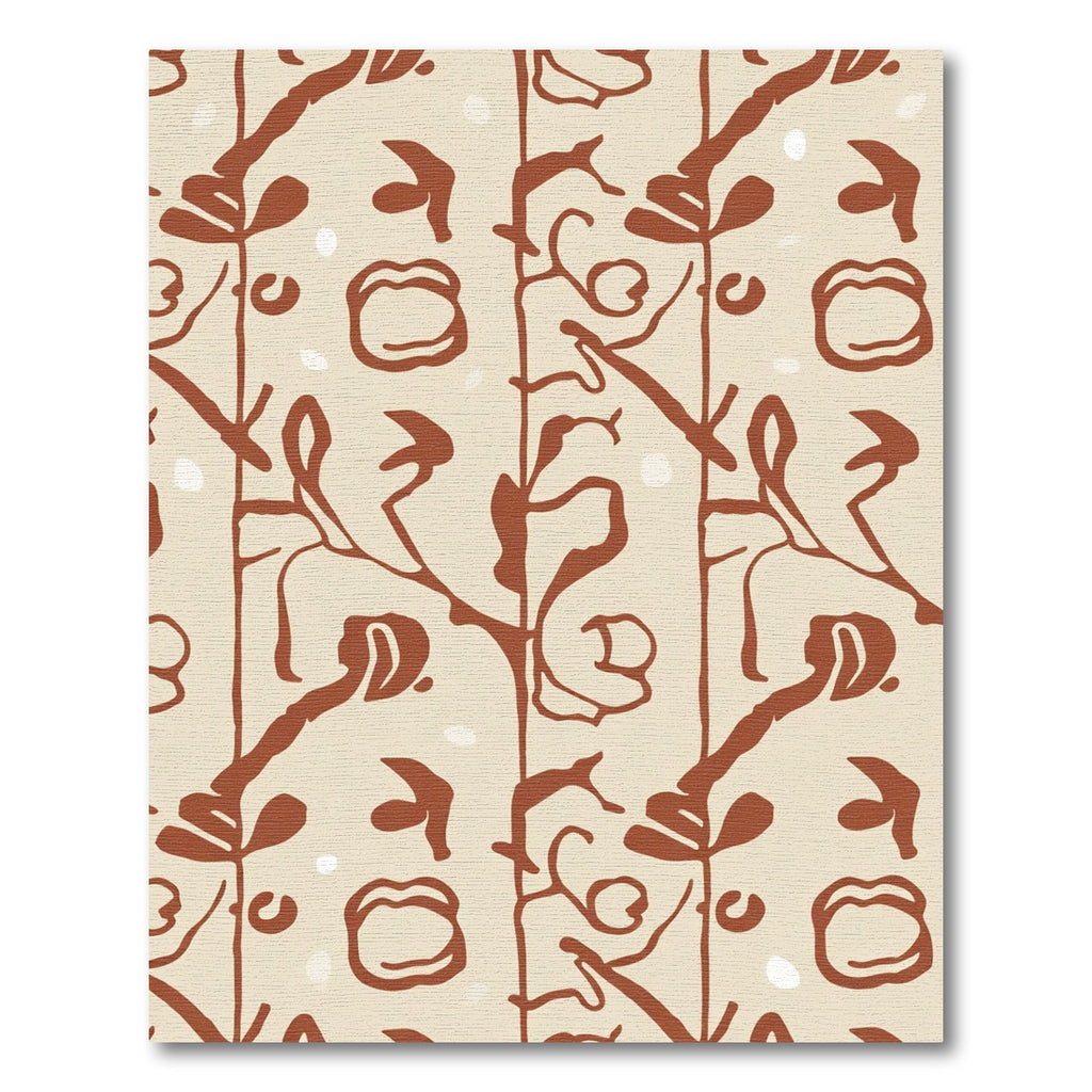 Brown Abstract Willow Grove Rug