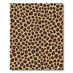 Tawny Red Spotted Animal Spots Rug