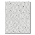 Scattered Black Dots Geometric Overlay Rug