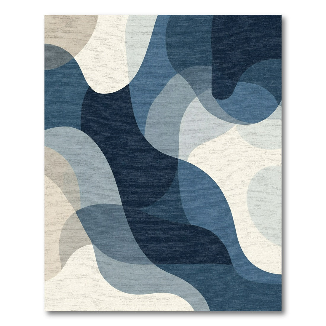 Oceanic Fluid Shapes Rug