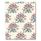 Whimsical Floral Bouquet Arrangement Rug