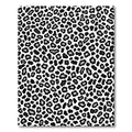 Monochromatic Leopard Spot Pattern Rug